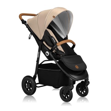 Lionelo - Sport-Kinderwagen NATT Beige Sand
