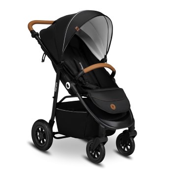 Lionelo - Sport-Kinderwagen NATT Black Onyx