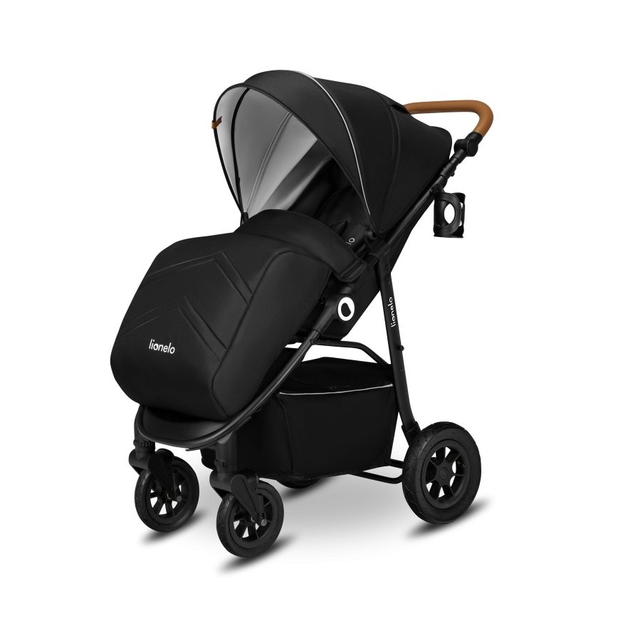 Lionelo - Sport-Kinderwagen NATT Black Onyx