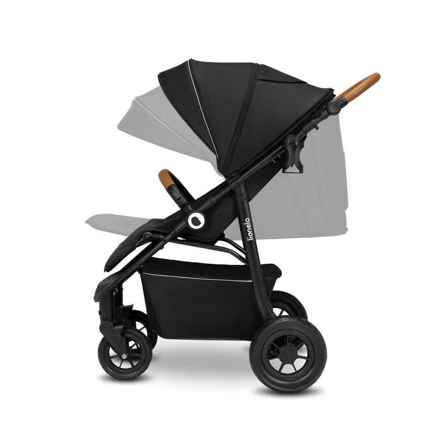 Lionelo - Sport-Kinderwagen NATT Black Onyx