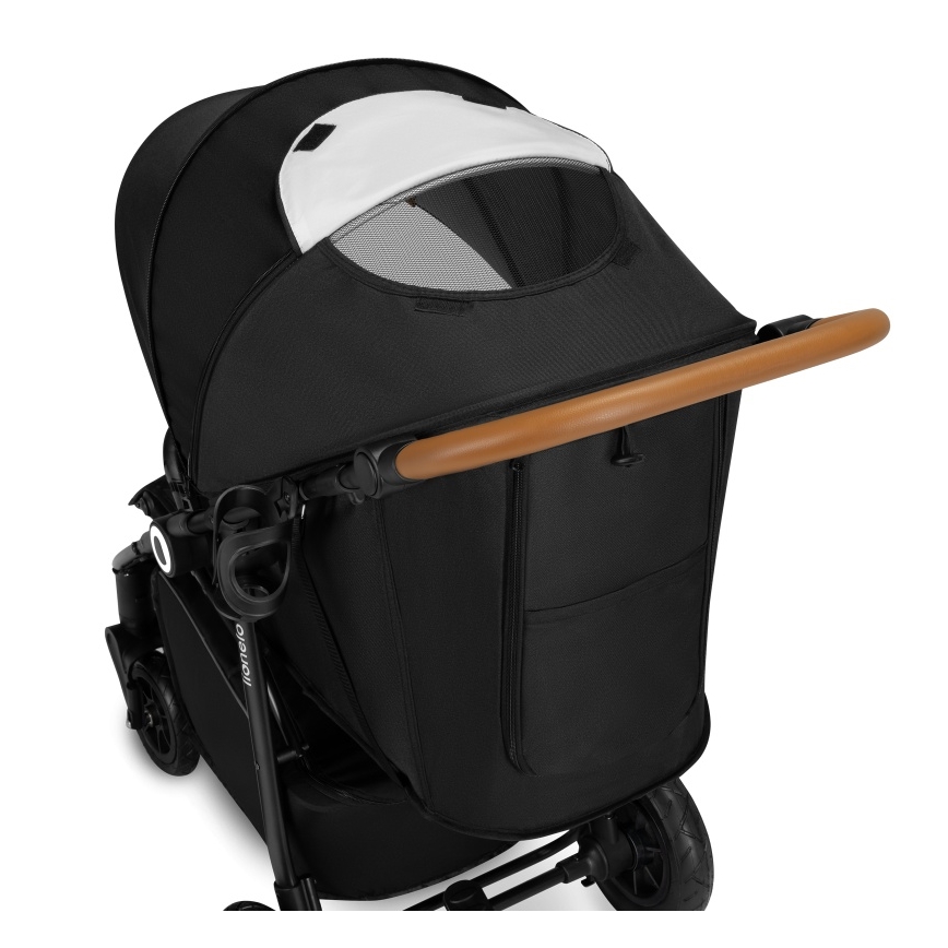 Lionelo - Sport-Kinderwagen NATT Onyx-Schwarz
