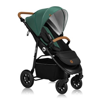 Lionelo - Sport-Kinderwagen NATT Smaragdgrün