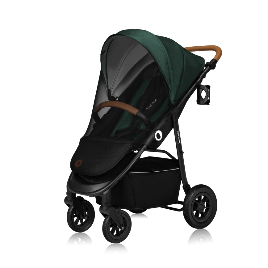 Lionelo - Sport-Kinderwagen NATT Smaragdgrün