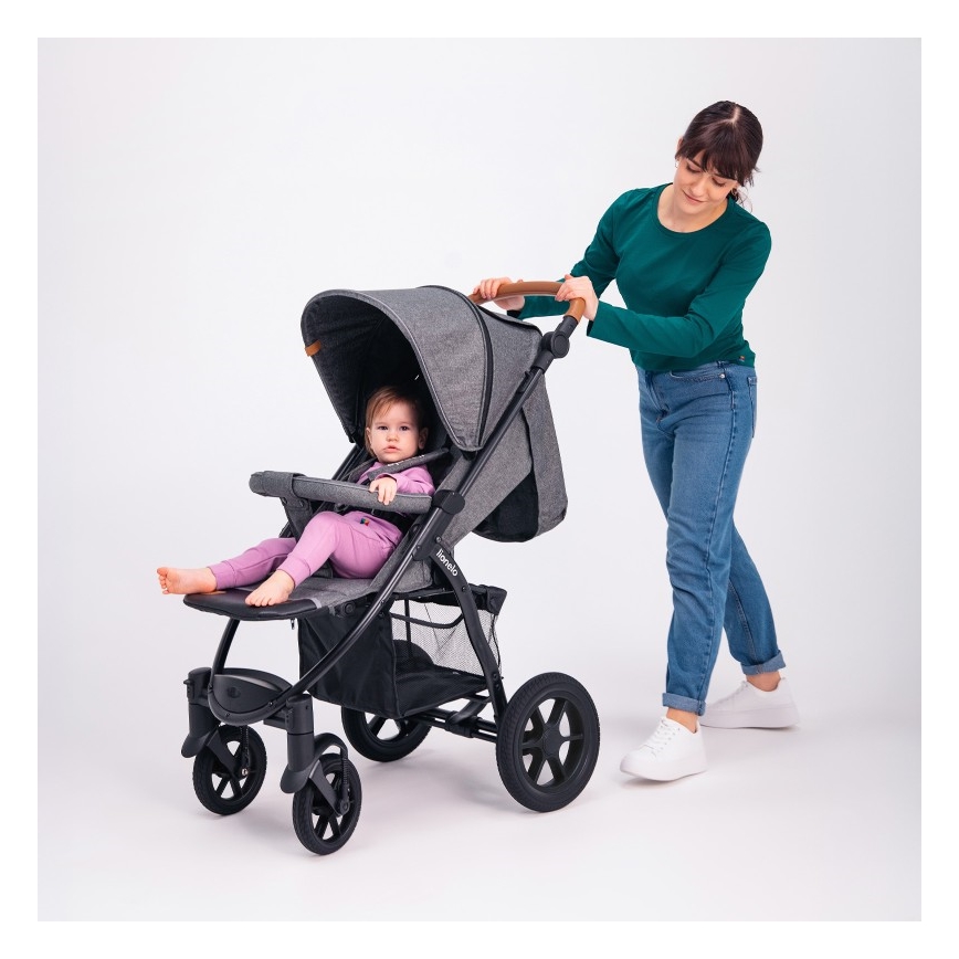 Lionelo - Sportkinderwagen ANNET TOUR grau