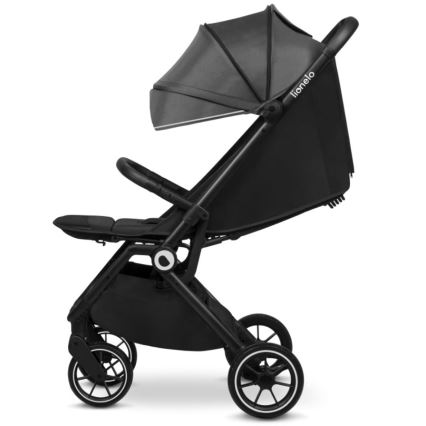 Lionelo - Sportkinderwagen CLOE schwarz/grau