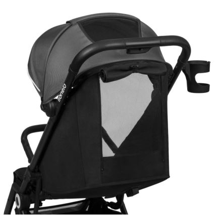 Lionelo - Sportkinderwagen CLOE schwarz/grau