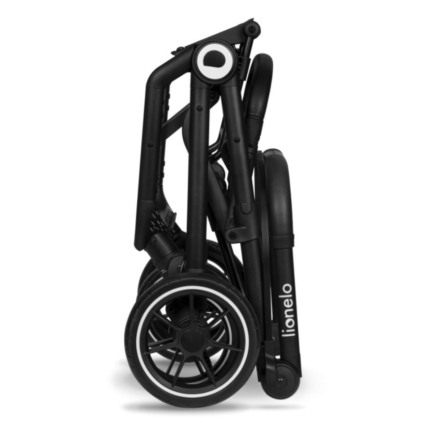 Lionelo - Sportkinderwagen CLOE schwarz/grau