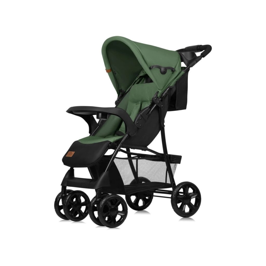 Lionelo - Sportkinderwagen EMMA PLUS grün/schwarz