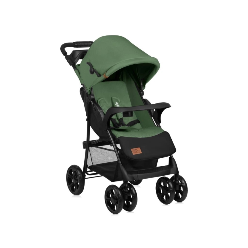 Lionelo - Sportkinderwagen EMMA PLUS grün/schwarz