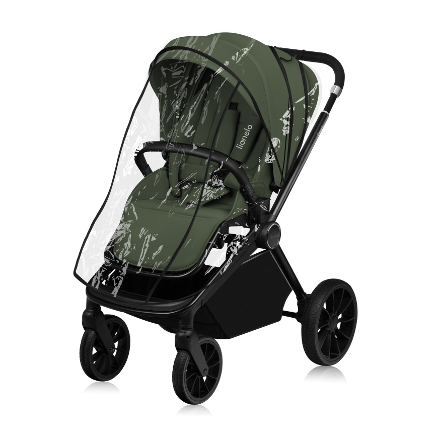 Lionelo - Sportkinderwagen MIKA PLUS Olivgrün