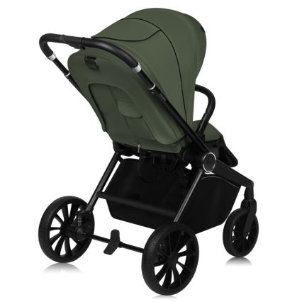 Lionelo - Sportkinderwagen MIKA PLUS Olivgrün