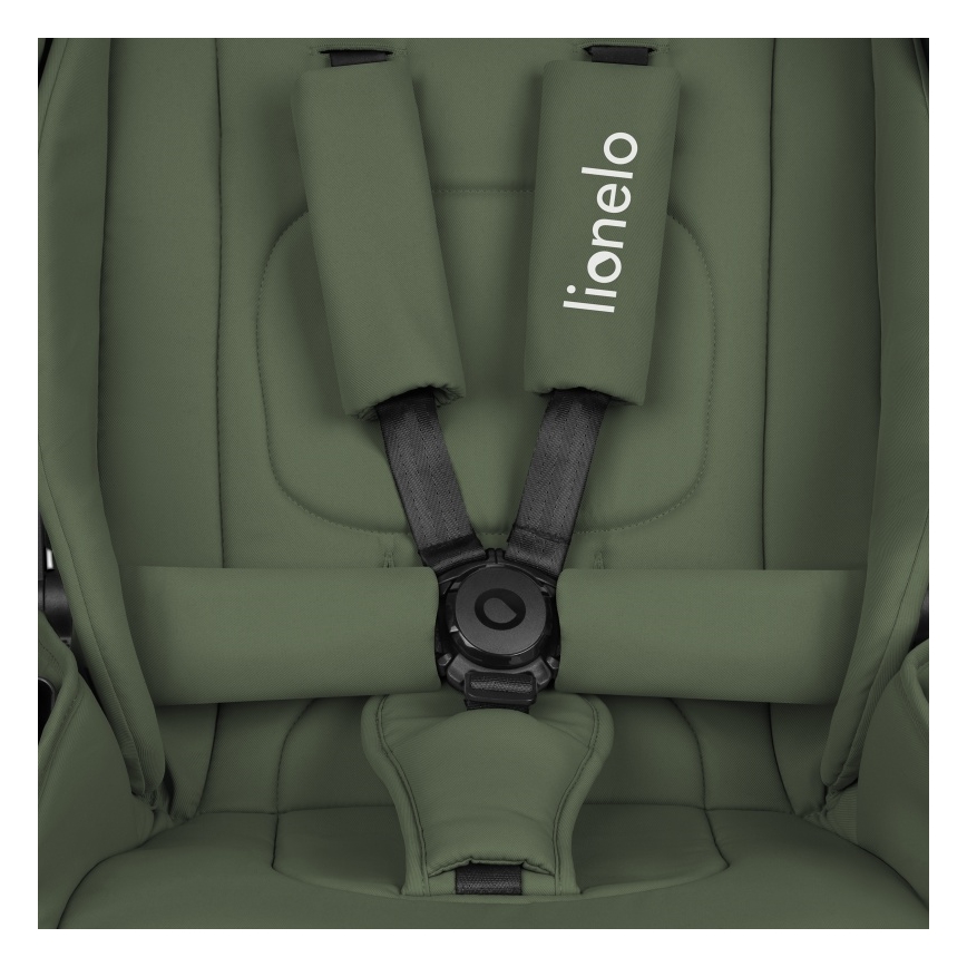 Lionelo - Sportkinderwagen MIKA PLUS Olivgrün