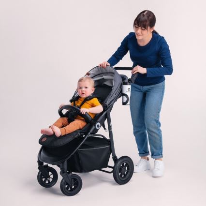 Lionelo - Sportkinderwagen NATT Grey Stone