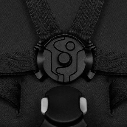 Lionelo - Sportlicher Kinderwagen AZURA schwarz/grau