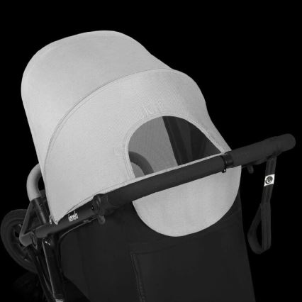 Lionelo - Sportlicher Kinderwagen AZURA schwarz/grau