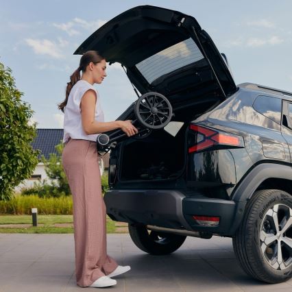 Lionelo - Sportlicher Kinderwagen MIKA PLUS, Rostbraun