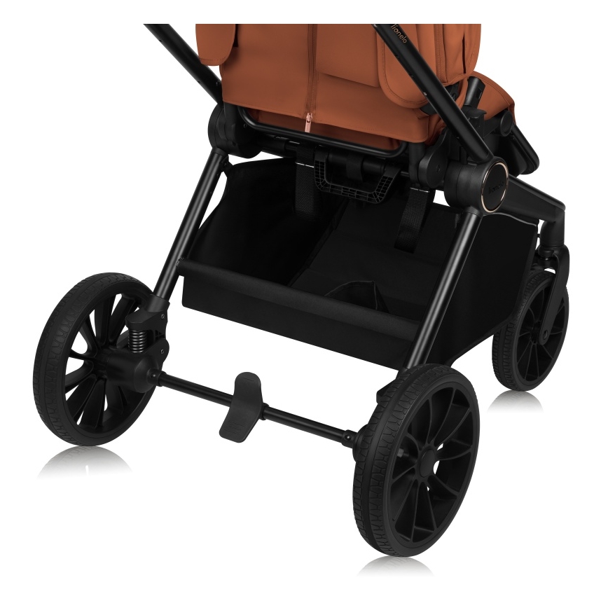 Lionelo - Sportlicher Kinderwagen MIKA PLUS, Rostbraun
