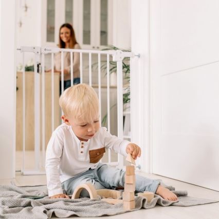 Lionelo - Sicherheitsgitter TRUUS SLIM LED 1xAAA grau