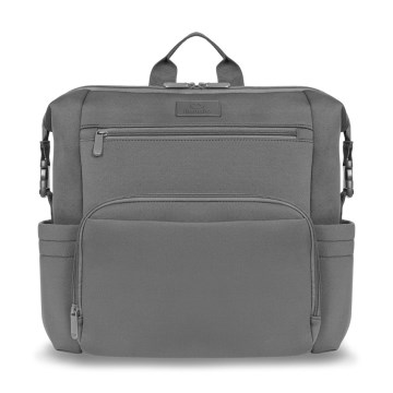 Lionelo - Wickeltasche für den Kinderwagen CUBE Grey Stone