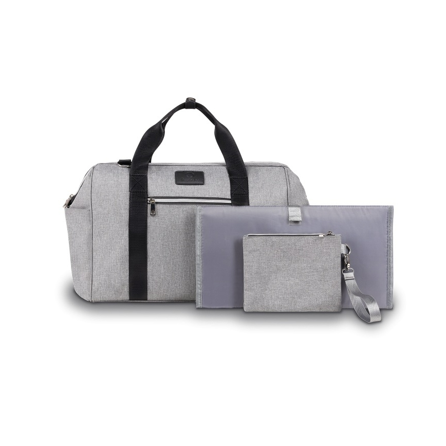 Lionelo - Wickeltasche für den Kinderwagen IDA Grey Concrete