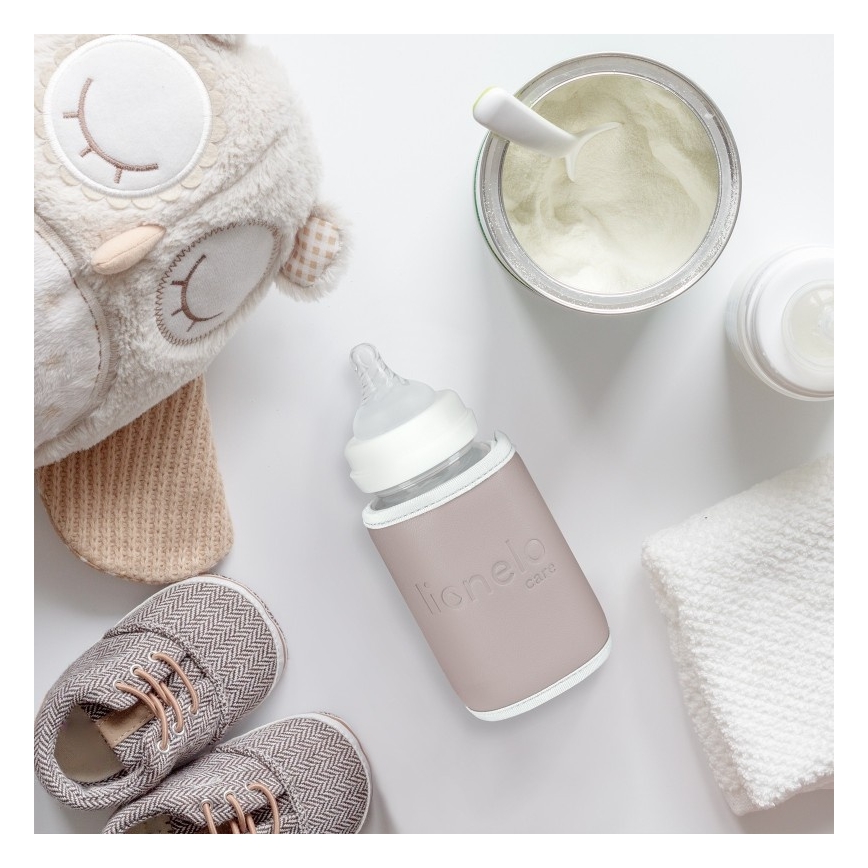 Lionelo - Wiederaufladbarer Flaschenwärmer THERMUP GO 18W/5V Babyrosa