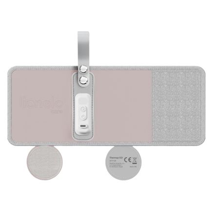 Lionelo - Wiederaufladbarer Flaschenwärmer THERMUP GO 18W/5V Babyrosa