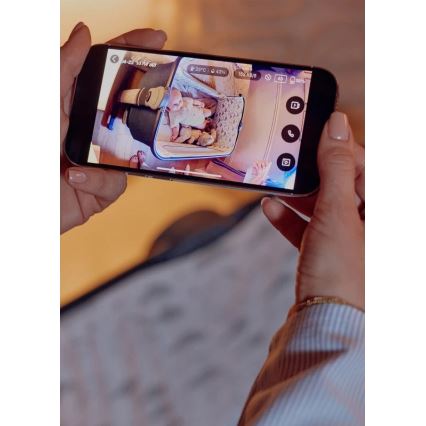 Lionelo - Wiederaufladbares Babyphone BABYLINE GO 5V 3350 mAh