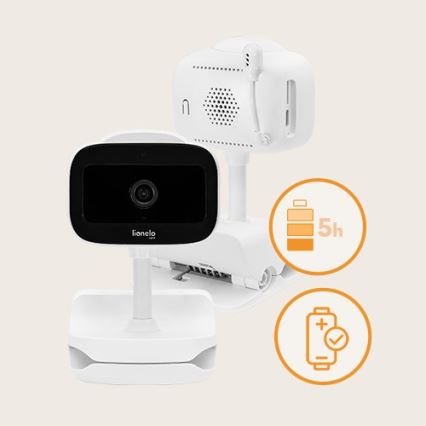 Lionelo - Wiederaufladbares Babyphone BABYLINE GO 5V 3350 mAh