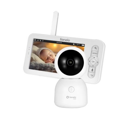 Lionelo - Wiederaufladbares Babyphone mit Monitor BABYLINE 9.2 5V 3600 mAh