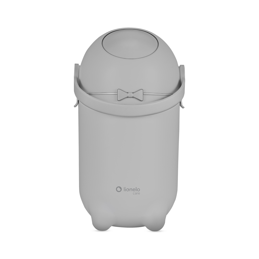 Lionelo - Windeleimer PUREBIN 10 l Grau