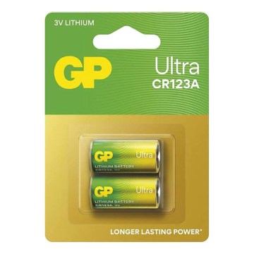 Lithium-Batterie CR123A GP LITHIUM 3V/1400 mAh