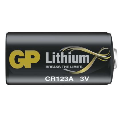 Lithiumbatterie CR123A GP LITHIUM 3V/1400 mAh