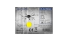 Lucande - Dimmbare LED-Deckenleuchte CUERNO LED/36W/230V