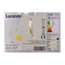 Lucande - Dimmbare LED-Tischleuchte MARIJA LED/10W/230V