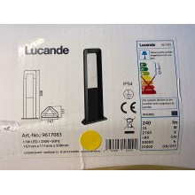 Lucande - LED-Außenleuchte SECUNDA LED/11W/230V IP54