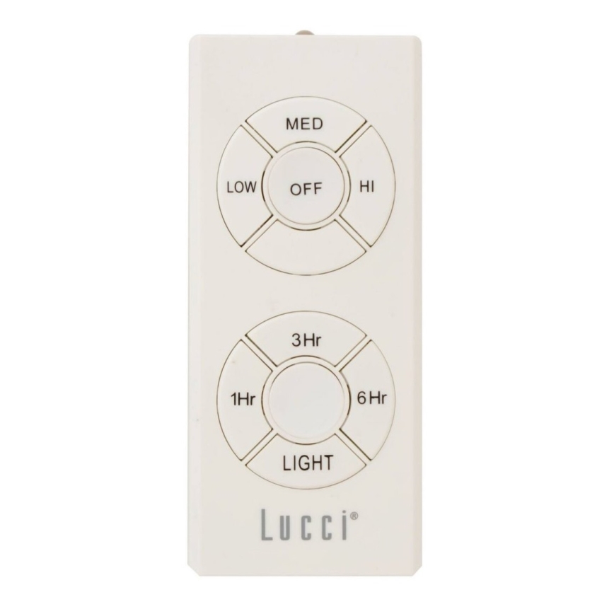 Lucci Air 210334 - Deckenventilator AIRFUSION QUEST 1xE27/60W/230V Holz/matt Chrom + Fernbedienung