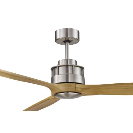 Lucci air 210506 - Deckenventilator AIRFUSION AKMANI Paulownia/braun + Fernbedienung