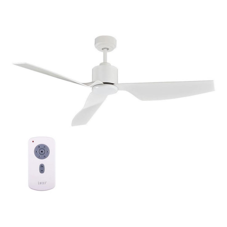 Lucci Air 210528 - Deckenventilator AIRFUSION CLIMATE II weiß + Fernbedienung