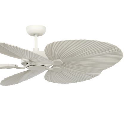 Lucci Air 21065449 - Deckenventilator BALI Ø 132 cm Weiß/Creme + Fernbedienung
