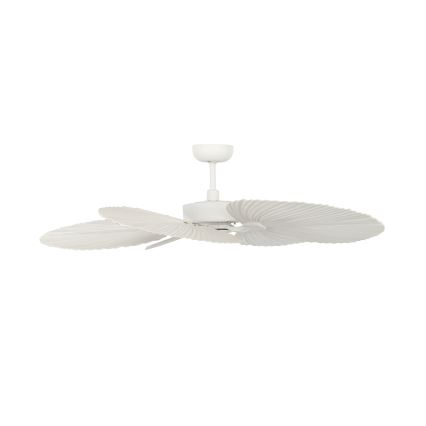 Lucci Air 21065449 - Deckenventilator BALI Ø 132 cm Weiß/Creme + Fernbedienung