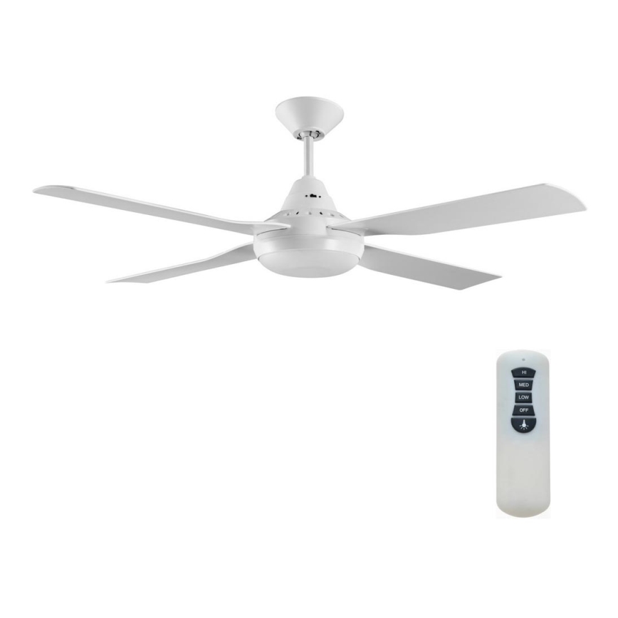 Lucci air 212898 - Dimmbarer LED-Deckenventilator MOONAH 1xGX53/21W/230V weiß + Fernbedienung