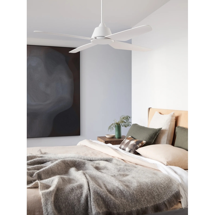 Lucci Air 212991 - Deckenventilator ARIA Ø 122 cm, weiß + Fernbedienung