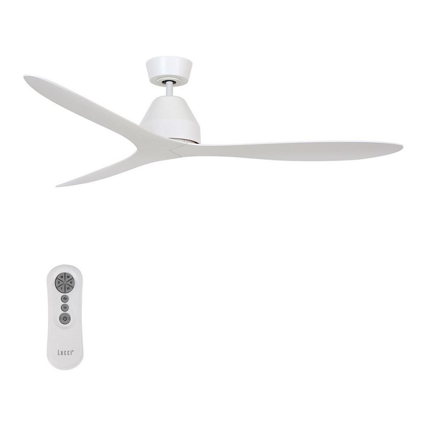 Lucci air 213040 - Deckenventilator WHITEHAVEN weiß + Fernbedienung