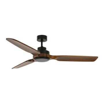 Lucci air 213051 - Deckenventilator SHOALHAVEN schwarz/braun