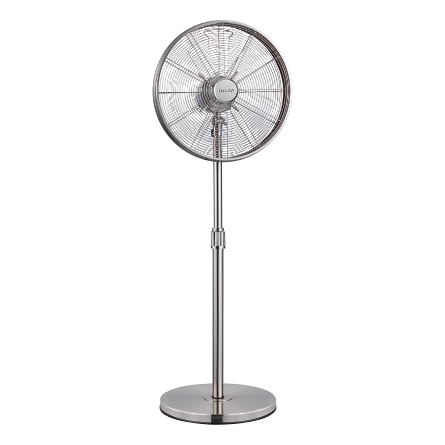 Lucci Air 213117EU - Standventilator BREEZE mattes Chrom