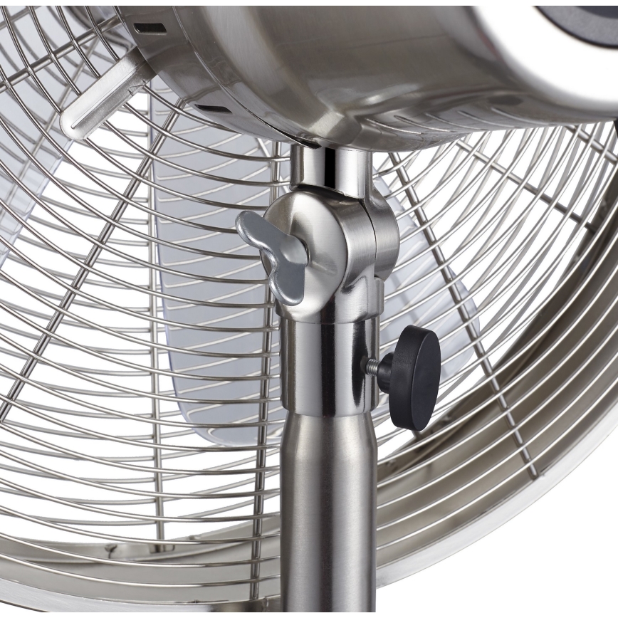 Lucci Air 213117EU - Standventilator BREEZE mattes Chrom