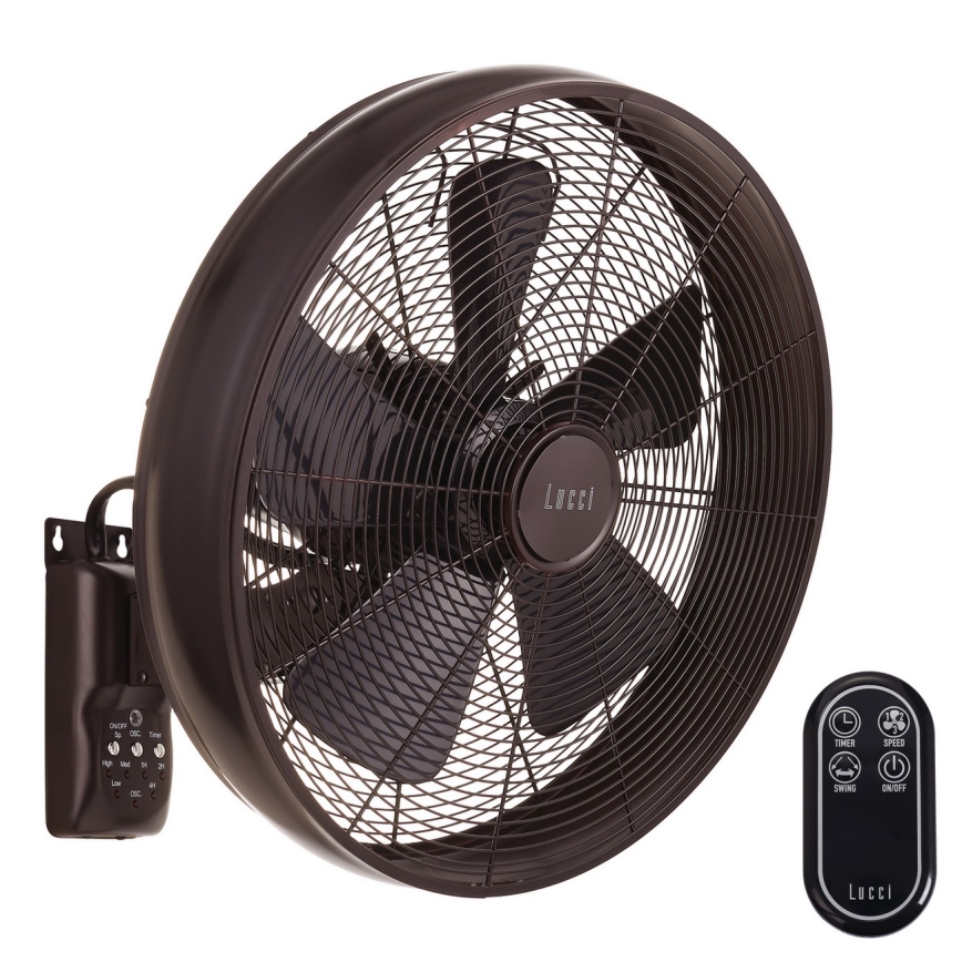 Lucci air 213124 - Fernbedienung für BREEZE Ventilatoren, schwarz