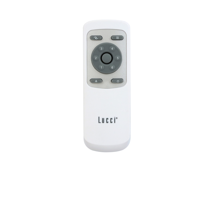 Lucci air 213171 - LED-Deckenventilator NEWPORT Holz/weiß/beige + Fernbedienung