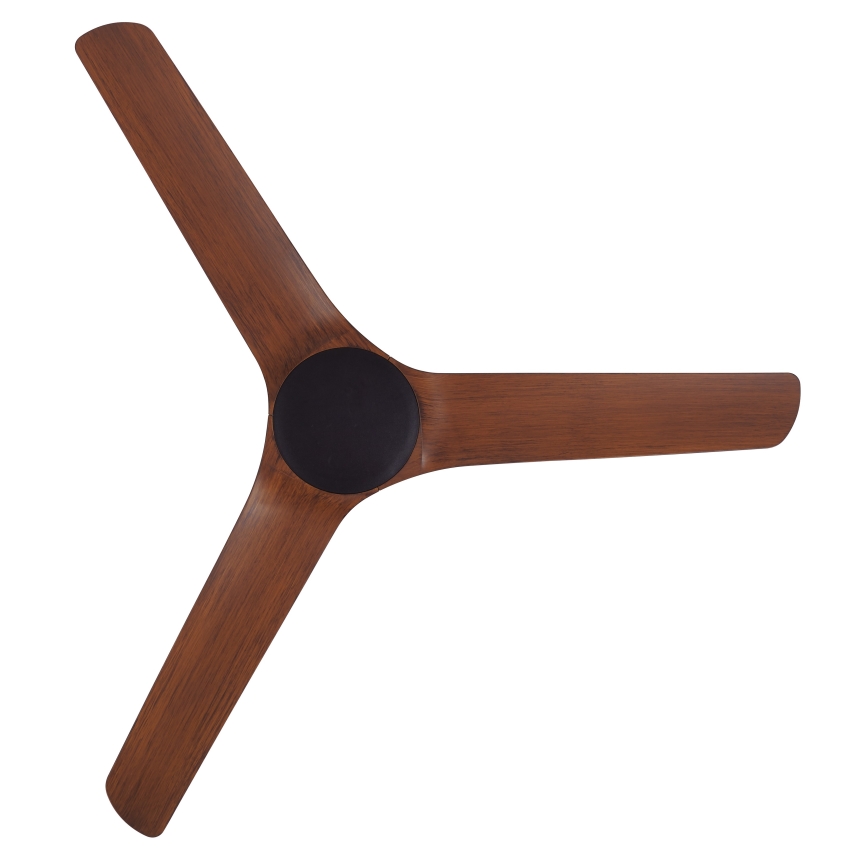 Lucci Air 21321749 - Deckenventilator ABYSS d 142 cm IP66 braun + Fernbedienung
