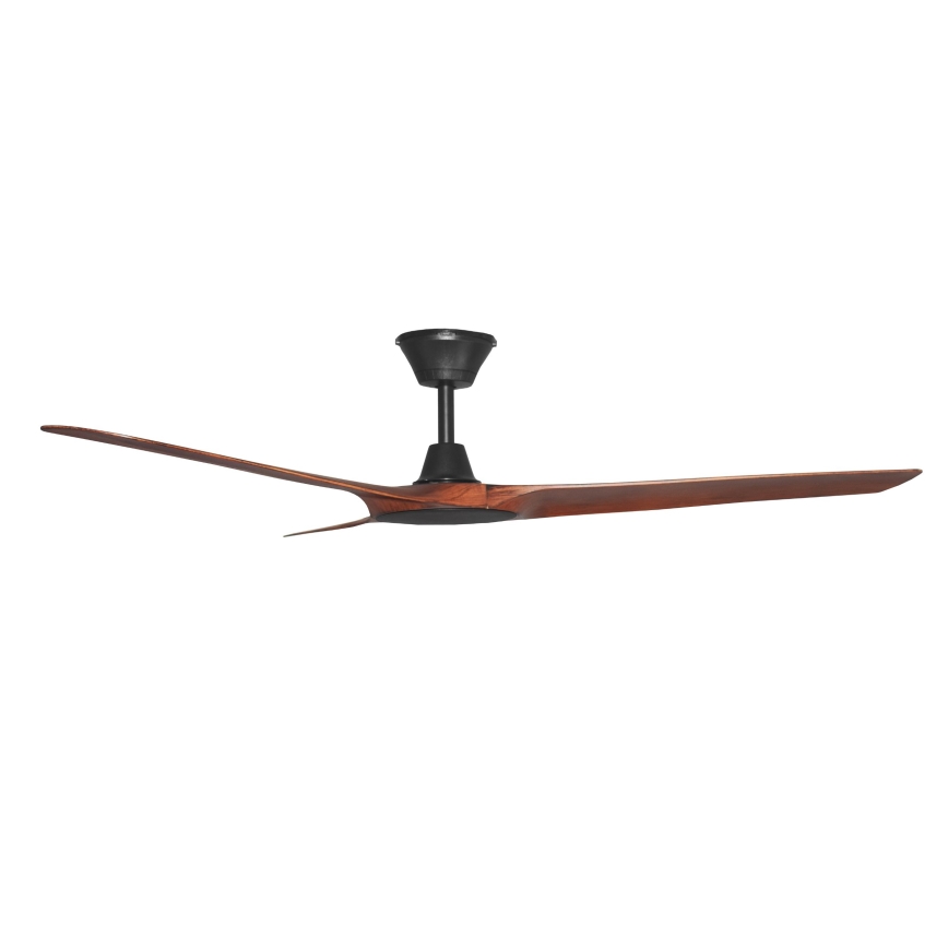 Lucci Air 21321749 - Deckenventilator ABYSS d 142 cm IP66 braun + Fernbedienung